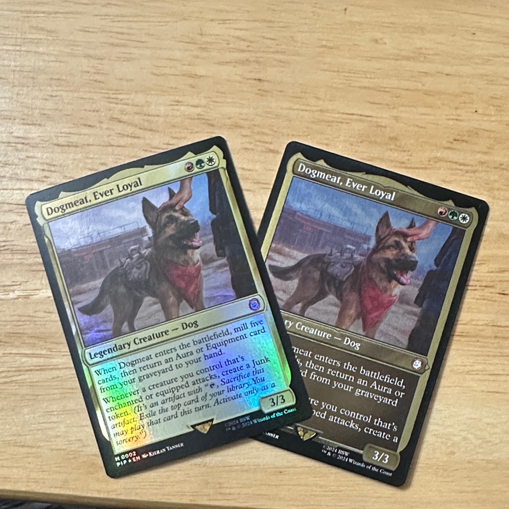 Dogmeat, Ever Loyal Trading Card